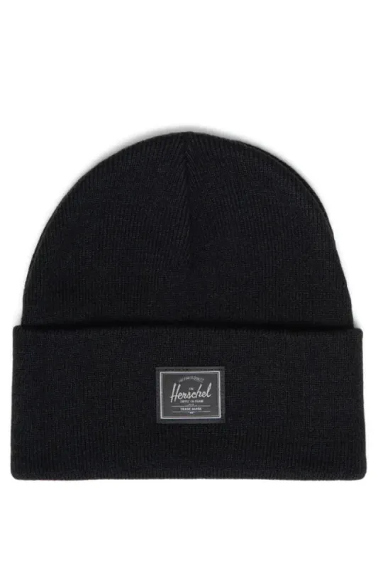 Elmer Beanie - Black Tonal sold by Below the Belt