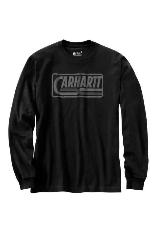 Loose Fit Logo Graphic Long Sleeve sold by Below the Belt