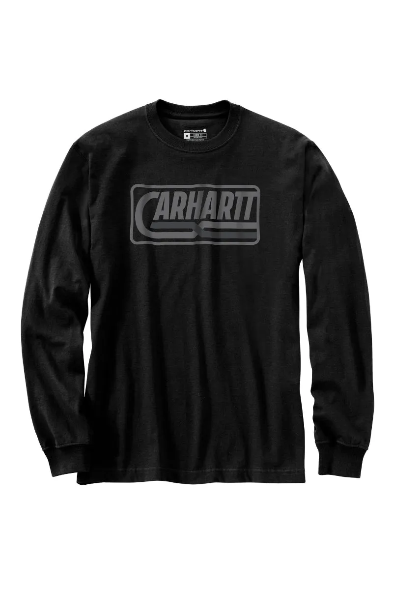 Loose Fit Logo Graphic Long Sleeve sold by Below the Belt