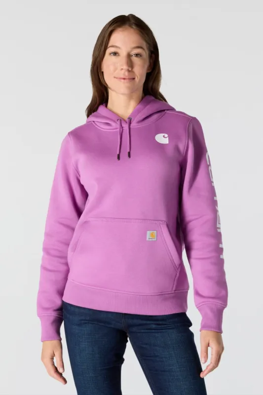 Logo Sleeve Hoodie sold by Below the Belt