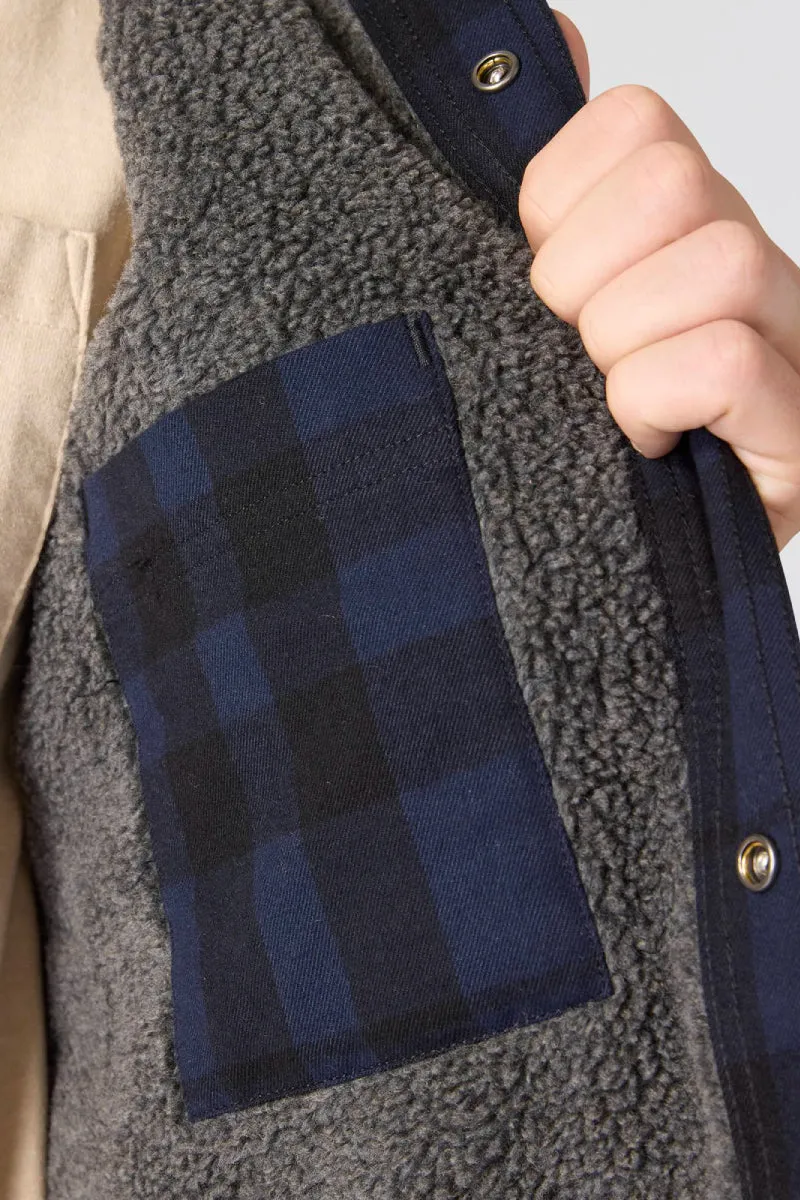 Relaxed Flannel Sherpa sold by Below the Belt product image thumbnail 4