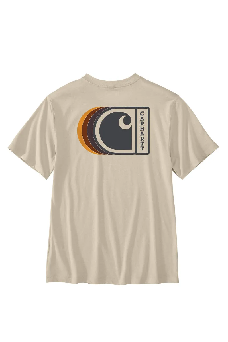 Relaxed Fit C Graphic Tee sold by Below the Belt