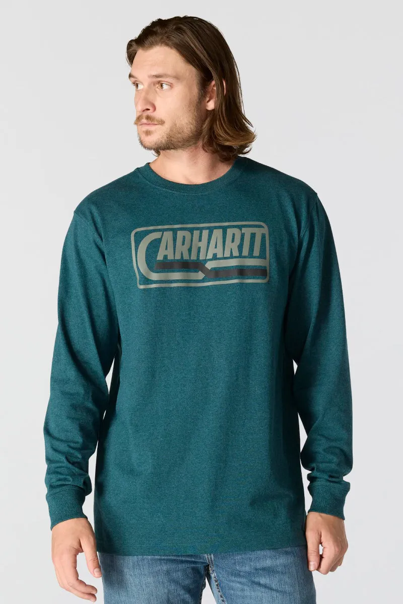 Loose Fit Logo Graphic Long Sleeve sold by Below the Belt