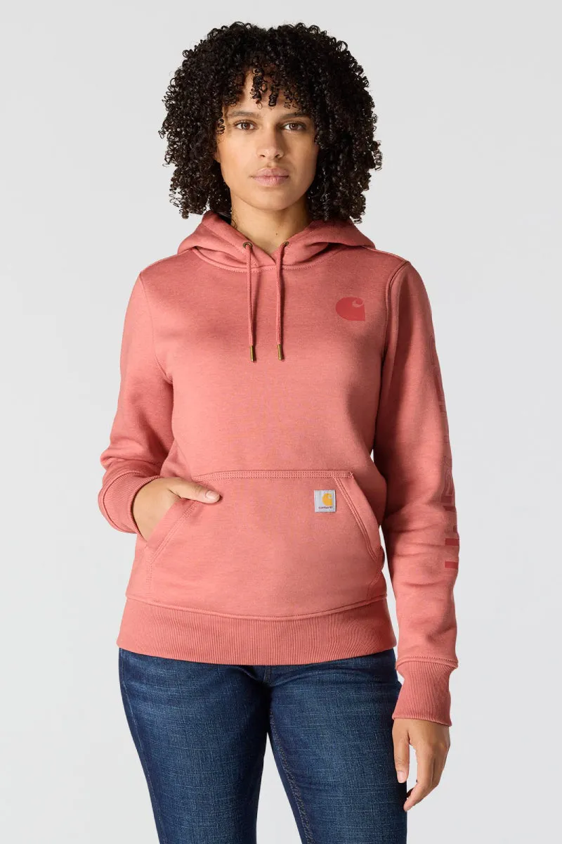 Logo Sleeve Hoodie sold by Below the Belt