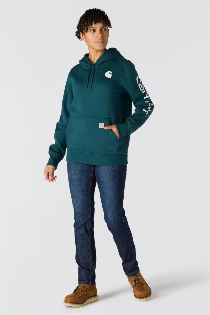 Logo Sleeve Hoodie sold by Below the Belt product image thumbnail 3