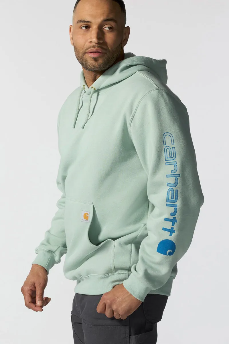 Logo Sleeve Hoodie sold by Below the Belt