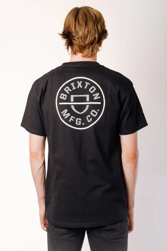 Crest 2 Tee sold by Below the Belt