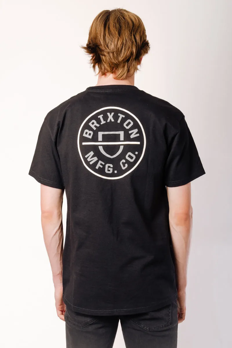 Crest 2 Tee sold by Below the Belt