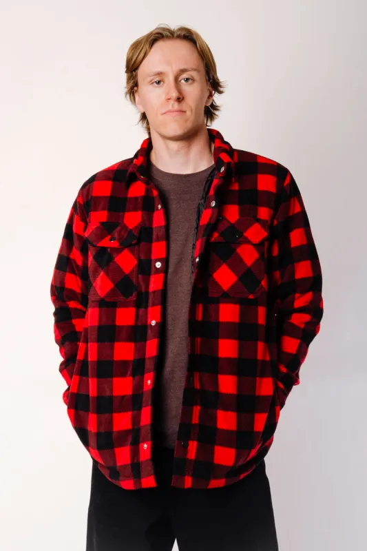 Bowered Fleece Jacket sold by Below the Belt