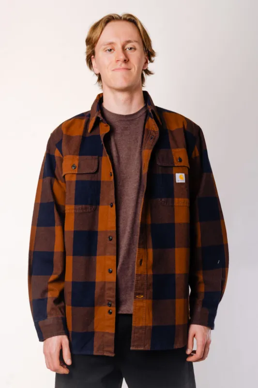 Heavyweight Flannel Plaid Shirt sold by Below the Belt