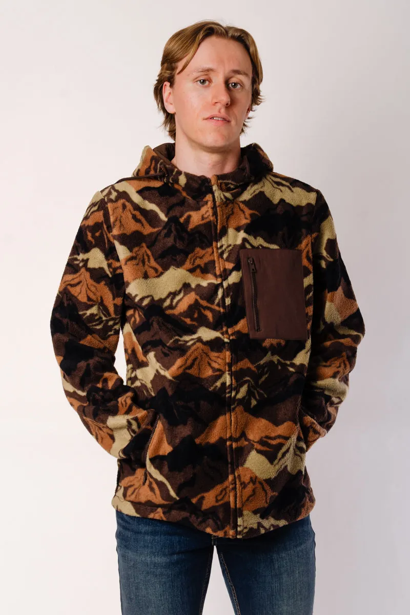 Mountain Zip-Up Polar sold by Below the Belt