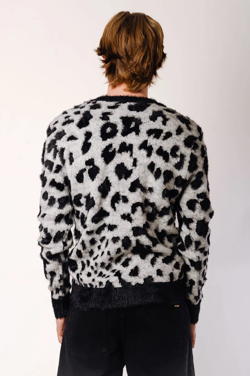 Snow Leopard Sweater sold by Below the Belt product image thumbnail 2
