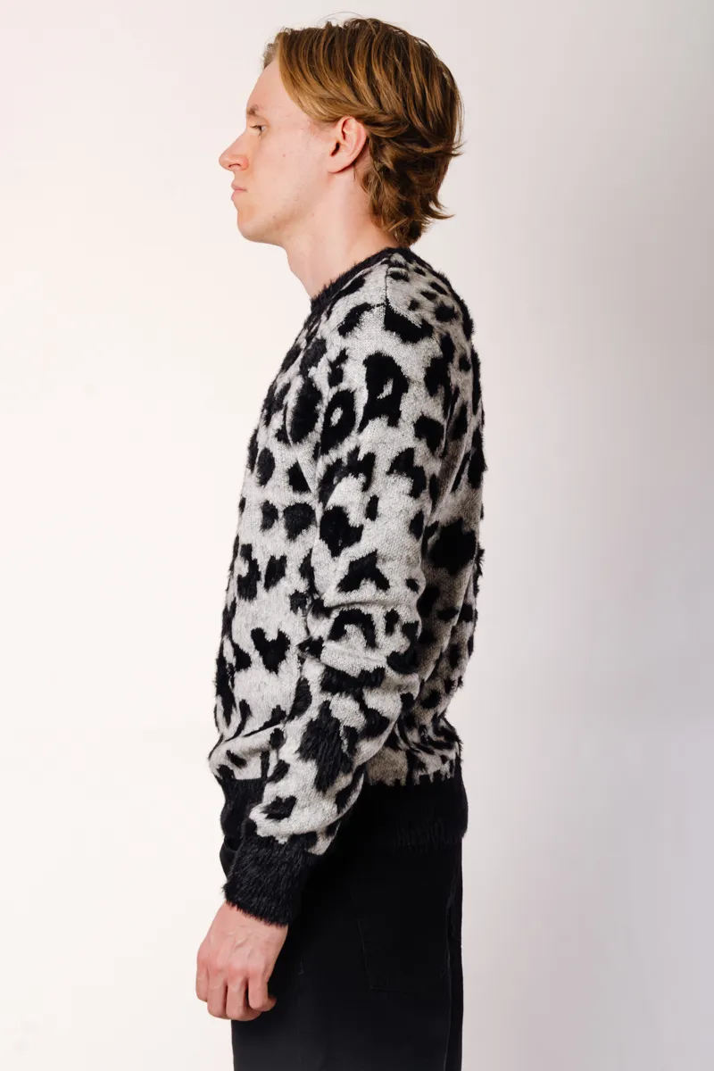 Snow Leopard Sweater sold by Below the Belt product image thumbnail 3