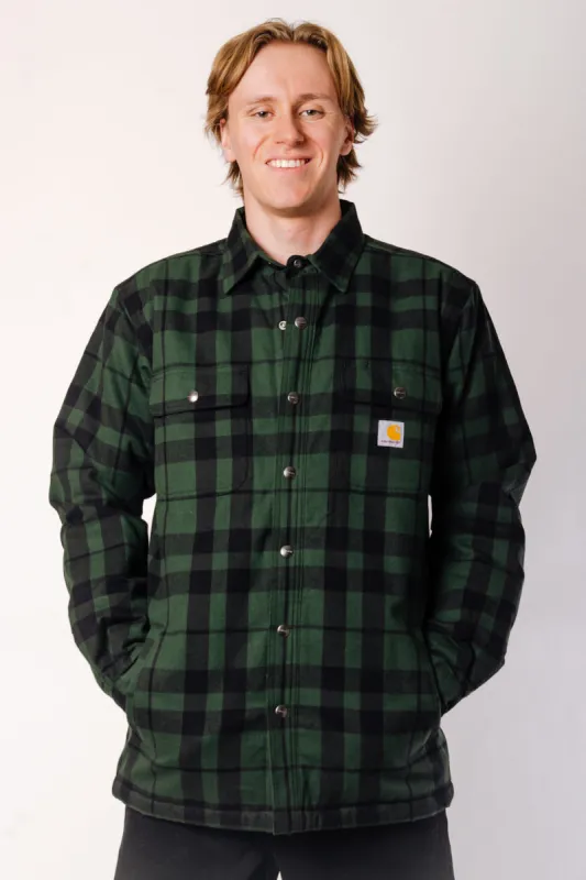 Relaxed Flannel Sherpa sold by Below the Belt