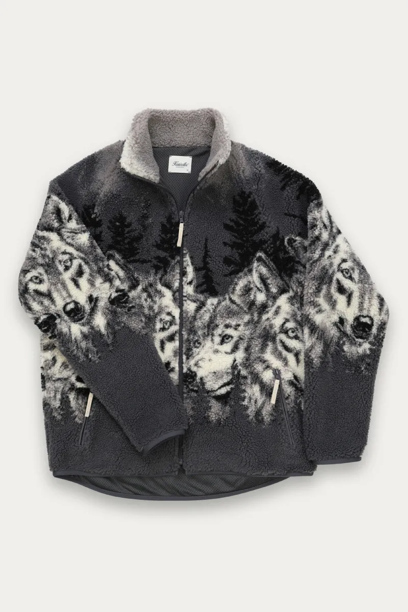 Unisex Printed Sherpa Fleece sold by Below the Belt product image thumbnail 4