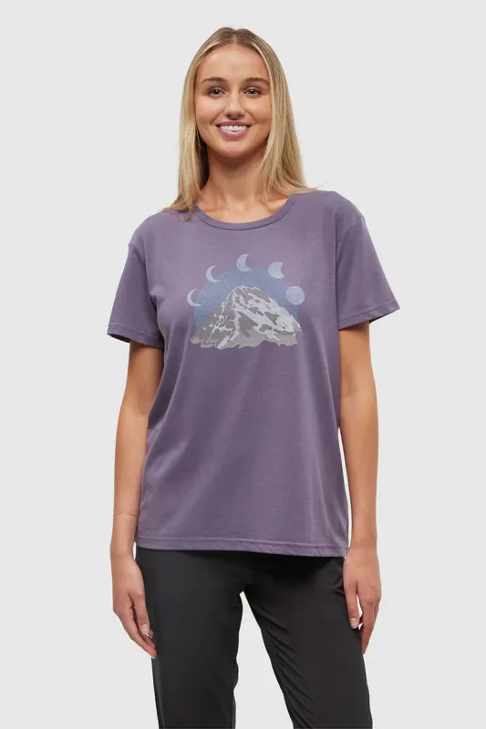 Mountain Moon Tee sold by Below the Belt