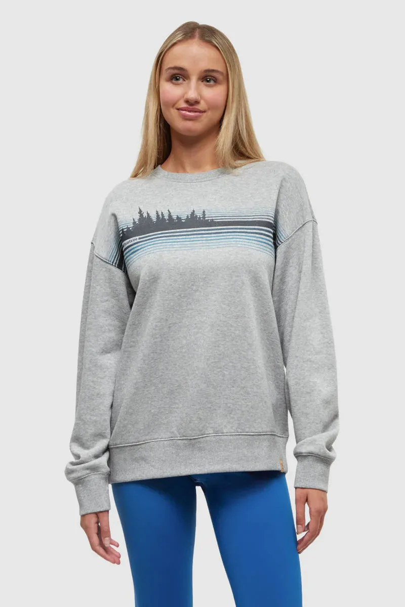 Retro Treeline Crew sold by Below the Belt