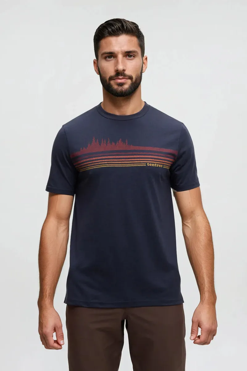 Retro Treeline Tee sold by Below the Belt