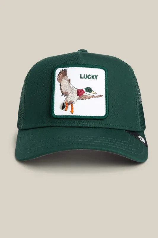 Unisex Lucky Duck Trucker Hat sold by Below the Belt