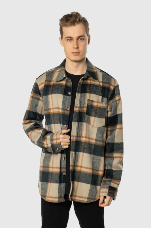 Plaid Overshirt made by TEAMLTD