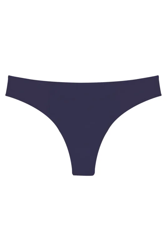 Low Profile Thong - Navy sold by Below the Belt