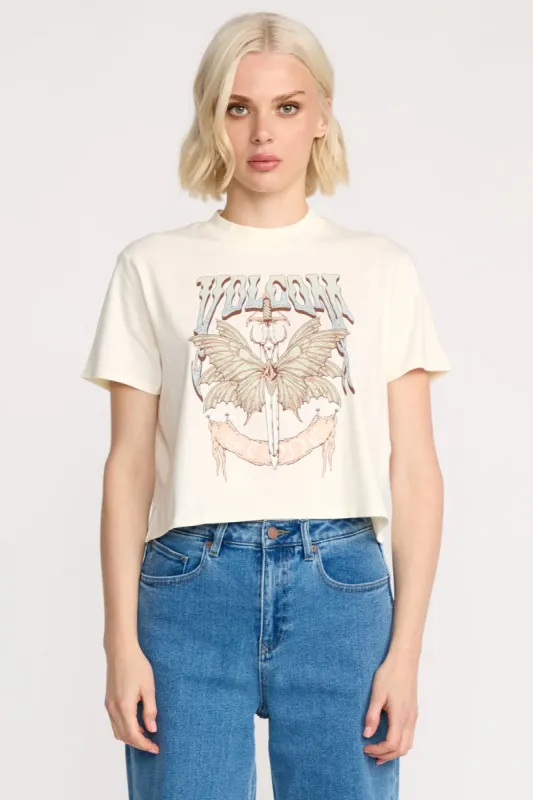 Dial Crop Tee sold by Below the Belt