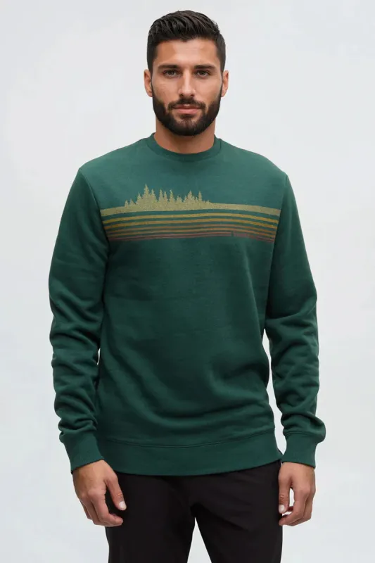 Retro Treeline Crew made by tentree