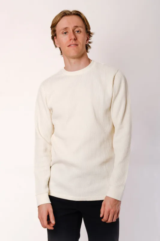 Dayshift Long Sleeve Thermal Shirt made by RVCA