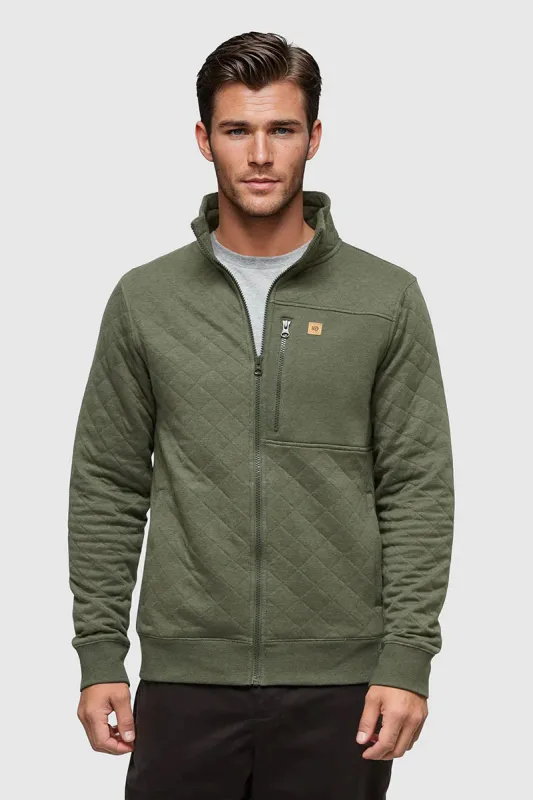 Quilted Full Zip Jacket sold by Below the Belt