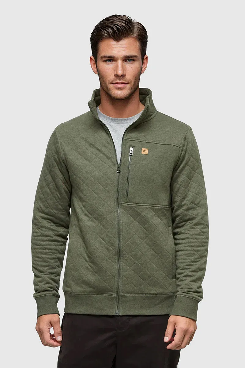 Quilted Full Zip Jacket sold by Below the Belt