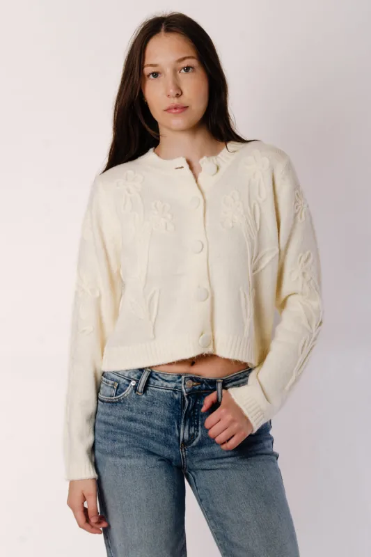 Flower Cardi sold by Below the Belt