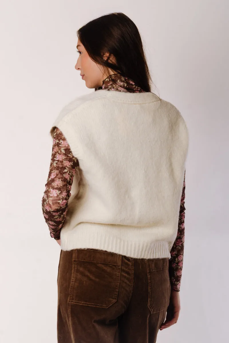 Brush Floral Embroidered Vest sold by Below the Belt product image thumbnail 2