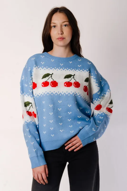 Cherries Sweater made by Below the Belt