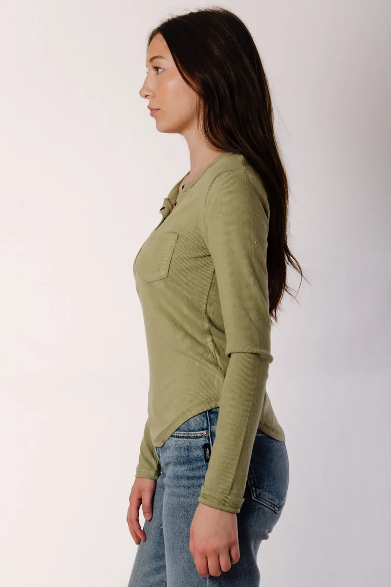 Brushed Henley sold by Below the Belt product image thumbnail 3