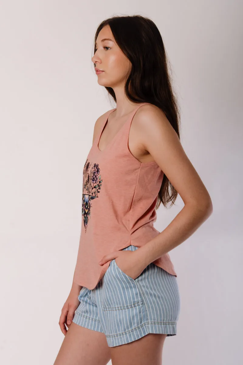 Flower Mandala Festival Tank sold by Below the Belt product image thumbnail 3