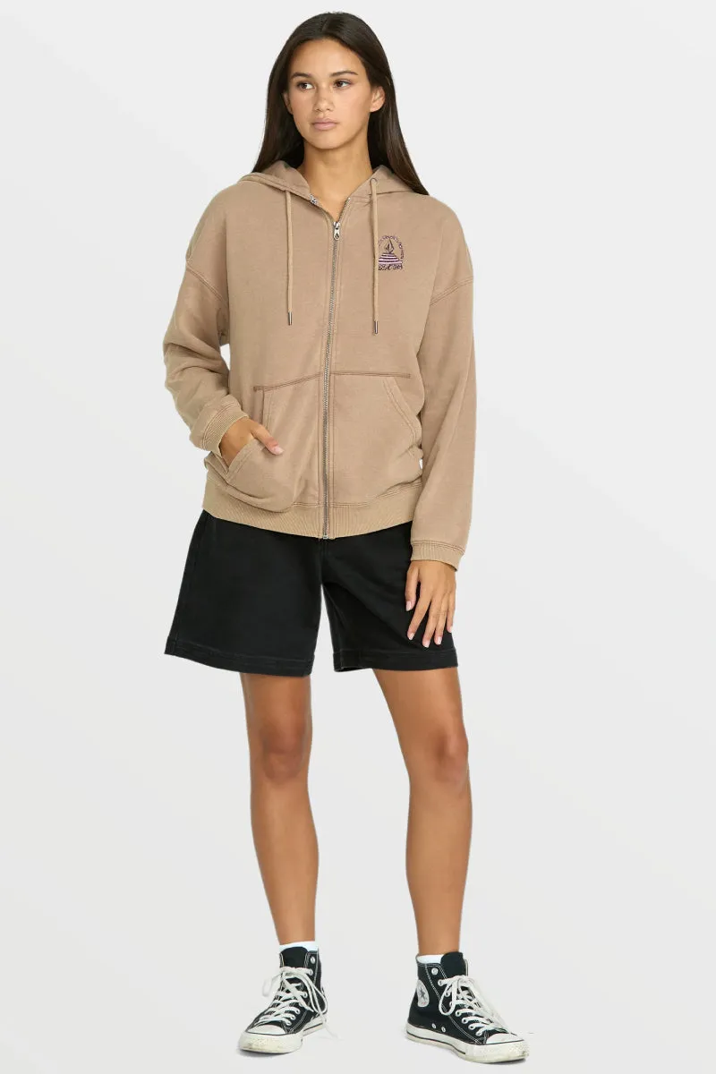 Stone Art Up Zip Hoodie sold by Below the Belt product image thumbnail 4