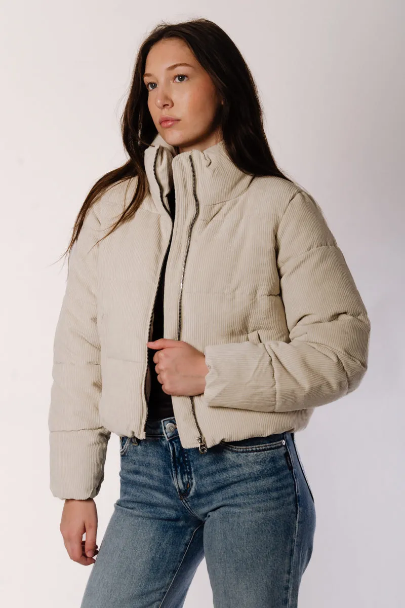 New Dolly Corduroy Puffer Coat sold by Below the Belt product image thumbnail 4