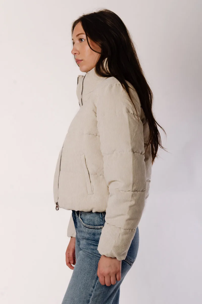 New Dolly Corduroy Puffer Coat sold by Below the Belt product image thumbnail 3