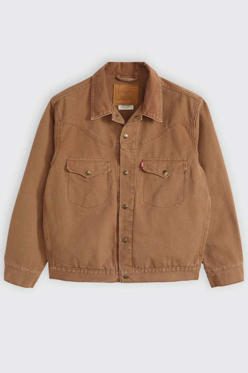 Western Shorthorn Trucker Jacket sold by Below the Belt product image thumbnail 4