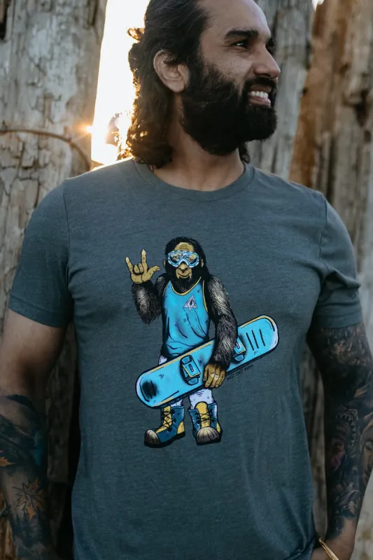 Sassy The Snowboarder Tee sold by Below the Belt