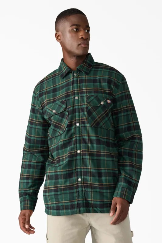 Sherpa Lined Flannel Jacket sold by Below the Belt