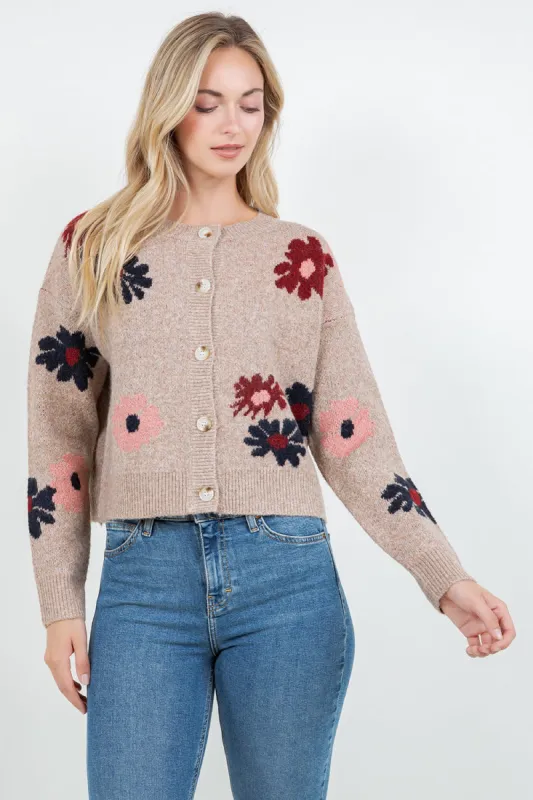 Flower Cardi sold by Below the Belt