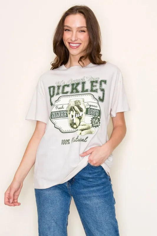 Pickles Tee sold by Below the Belt