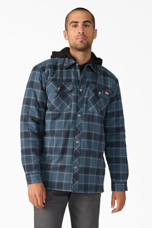 Fleece Hooded Flannel Jacket sold by Below the Belt