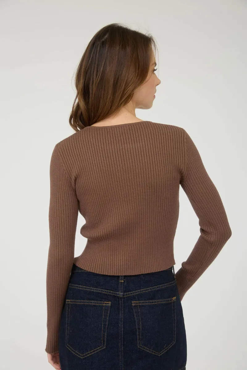 Cutout Bow Detail Top sold by Below the Belt product image thumbnail 2