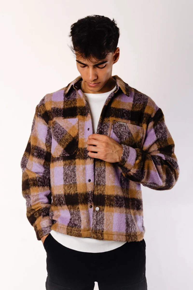 Plaid Overshirt Jacket sold by Below the Belt