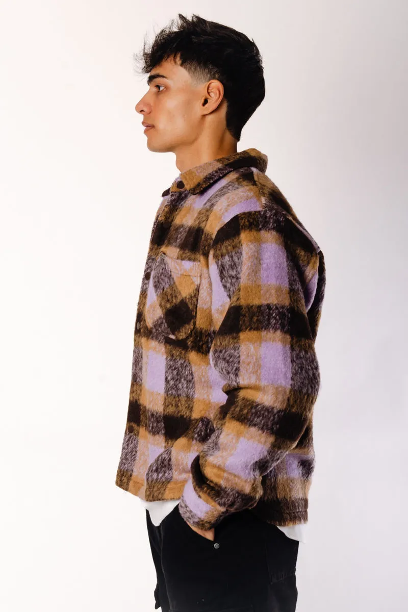 Plaid Overshirt Jacket sold by Below the Belt product image thumbnail 4