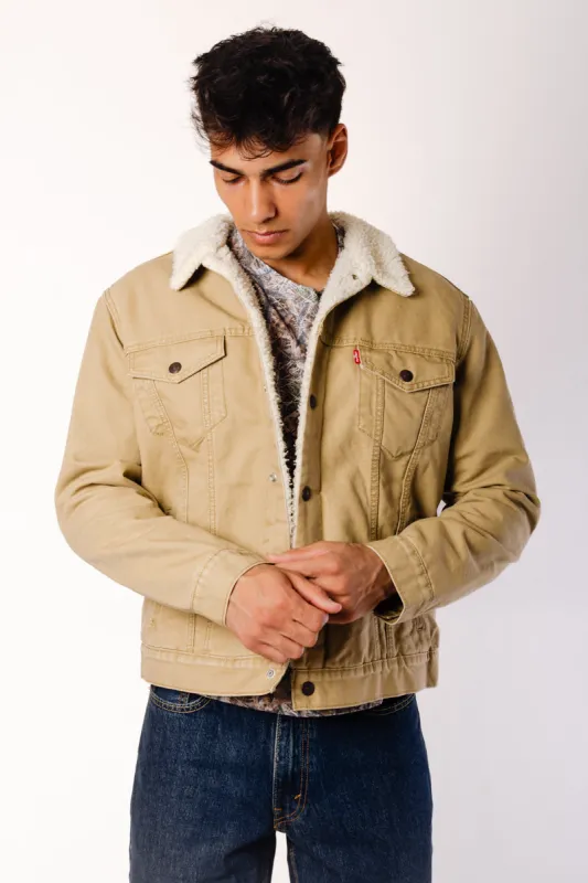 Type 3 Sherpa Trucker Jacket sold by Below the Belt