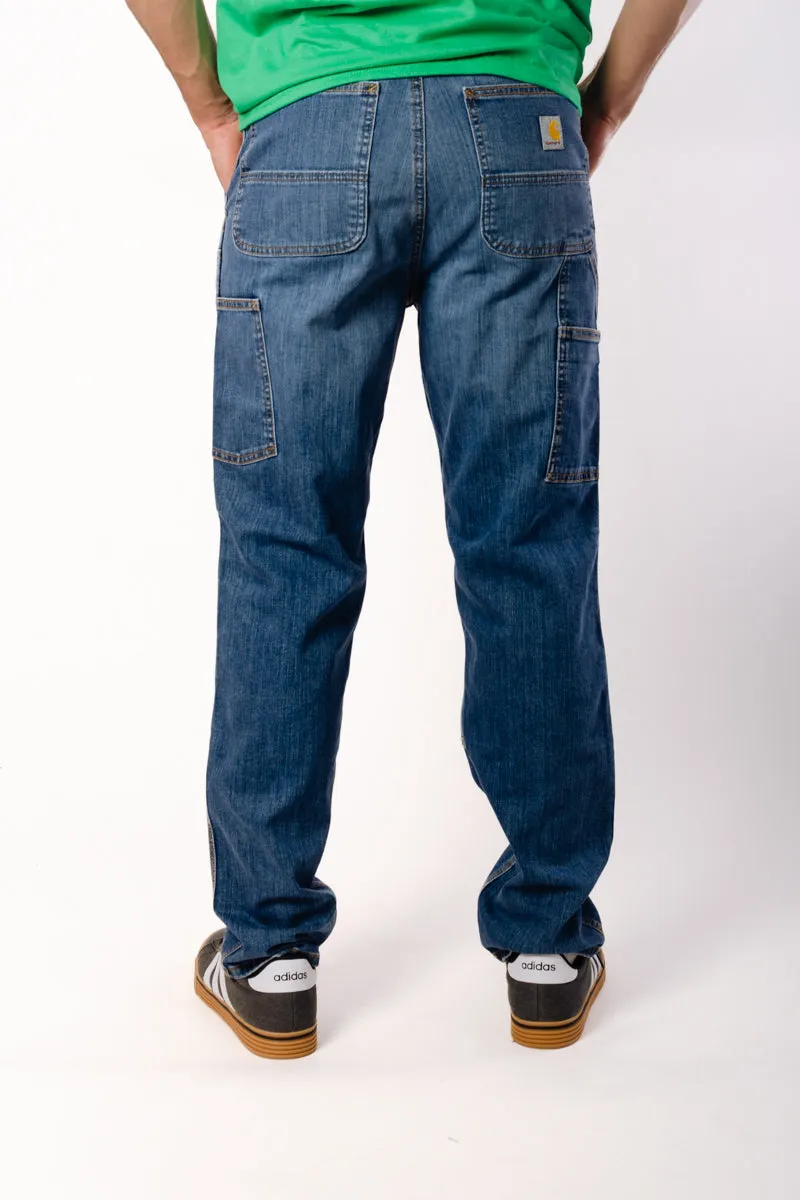 Relaxed Straight Double Denim Pants sold by Below the Belt product image thumbnail 4