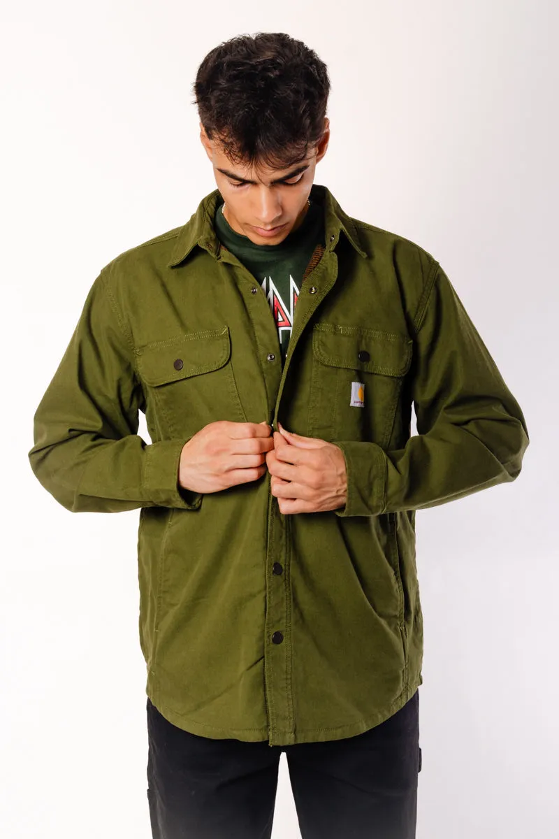 Rugged Fleece Lined Shirt Jacket sold by Below the Belt